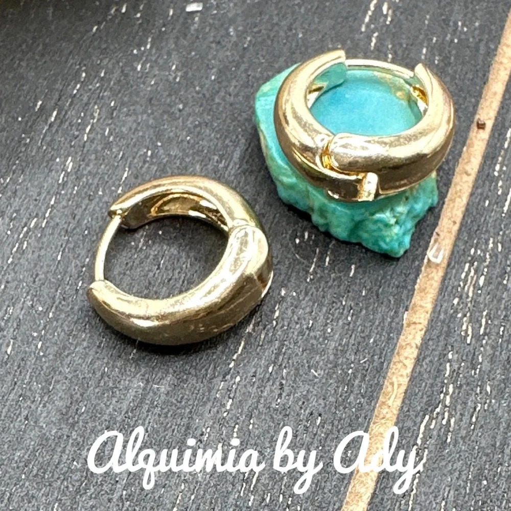 Alquimia by Ady Gold Hoop Earrings